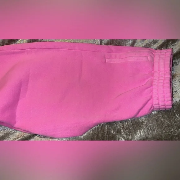 ALEXANDER WANG Terry Classic Puff Paint Logo Sweatpant